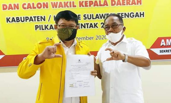 Pasangan DAS-Beramal Kantongi B.1. KWK dari Partai Golkar