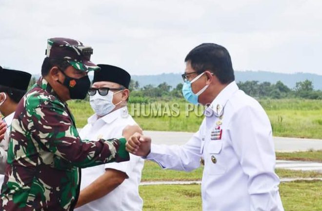 Kedatangan Panglima TNI di Poso, Bupati Darmin Harap Keamanan Terus Membaik