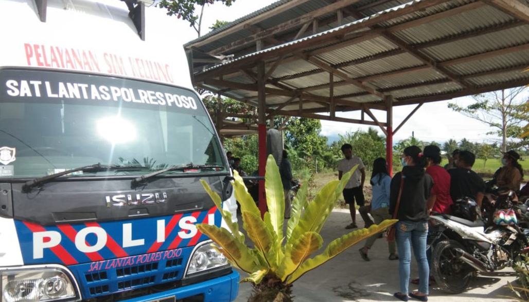Polres Poso Optimalkan Layanan SIM Sampai Pedesaan