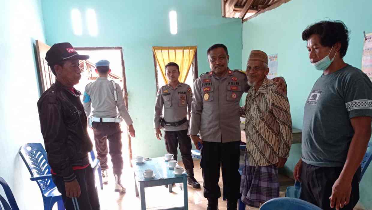 Subsatgas Binmas Madago Raya 2021 Pererat Silaturahmi dengan Tokoh Agama
