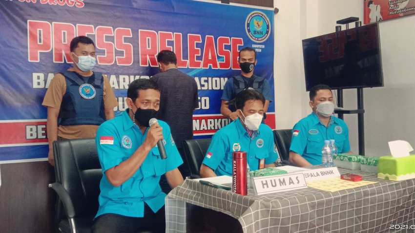 BNNK Poso Amankan Satu Warga Pengedar Sabu