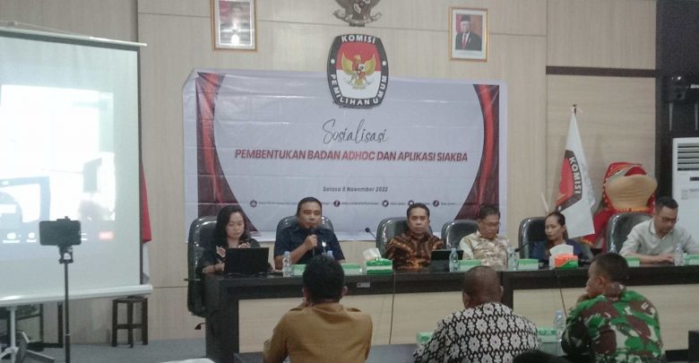 Photo of KPU Poso Sosialisasi Pembentukan Badan Adhoc Aplikasi SIAKBA