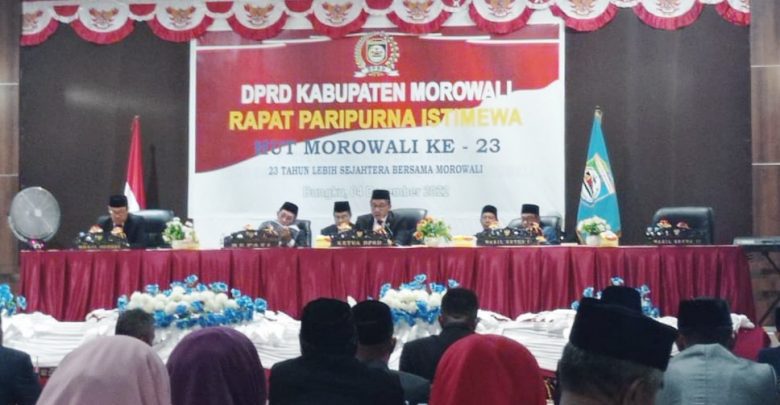 Photo of DPRD gelar Rapat Paripurna Istimewa Bahas HUT ke 23 Morowali