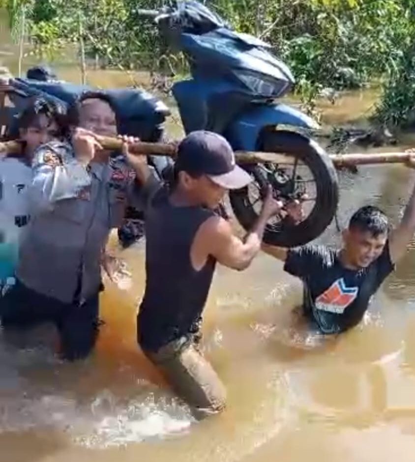 Banjir Landa Kecamatan Soyo Jaya 