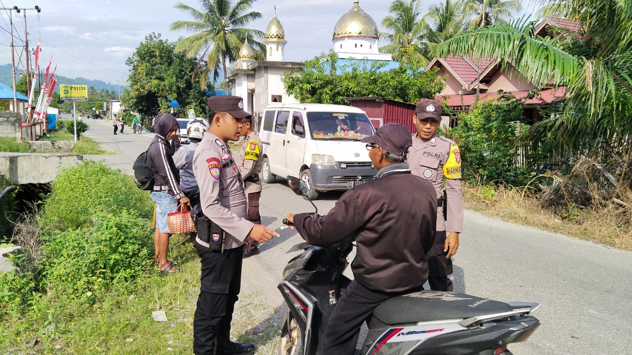 Razia Kendaraan di Poso, Upaya Kepolisian Mencegah Paham Radikal dan Intoleran