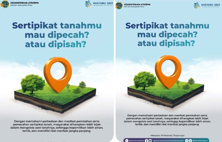 Pahami Perbedaan Pemisahan dan Pemecahan Sertipikat Tanah, Ini Penjelasannya