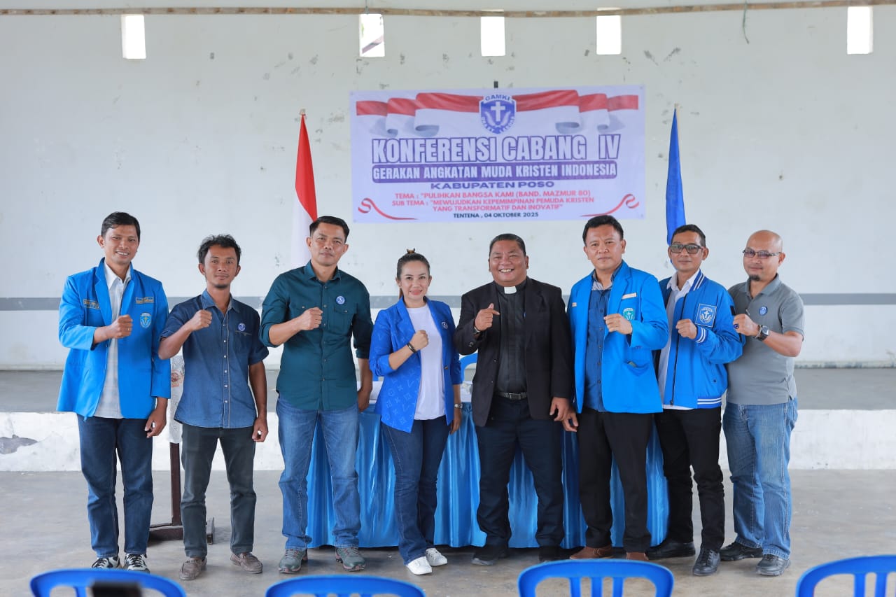 Konferensi Cabang IV, Vivin Baso Ali Terpilih Ketua GAMKI Poso