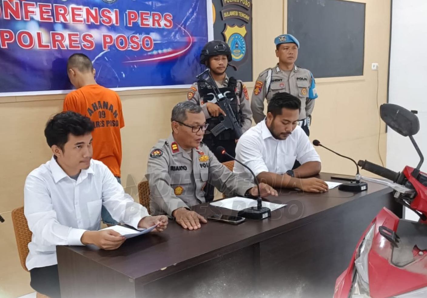 Gak Ada Uang Beli Sabu, Pemuda di Poso Curi Motor