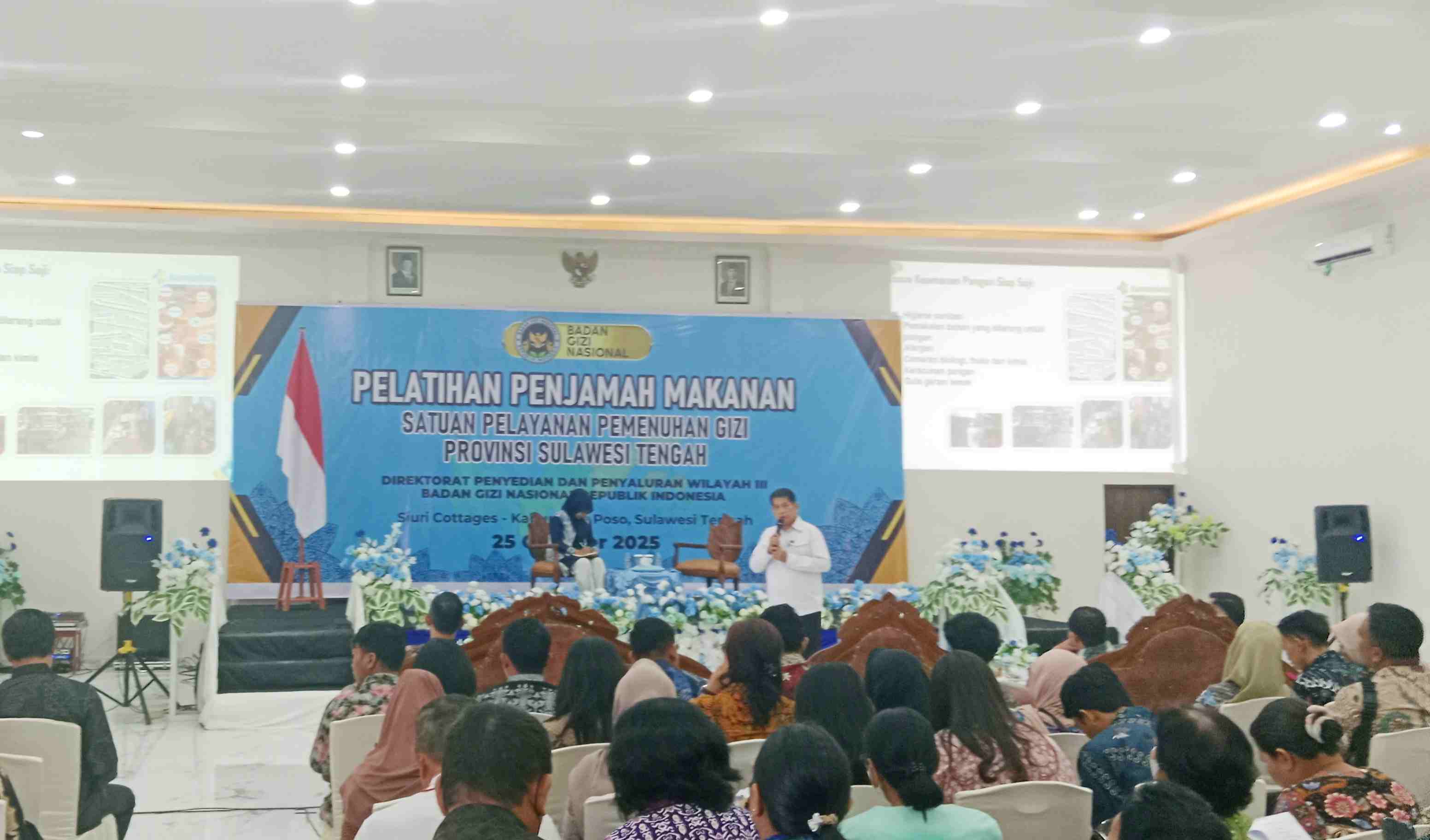BGN gelar Pelatihan Penjamah Makanan untuk 425 Peserta SPPG di Poso