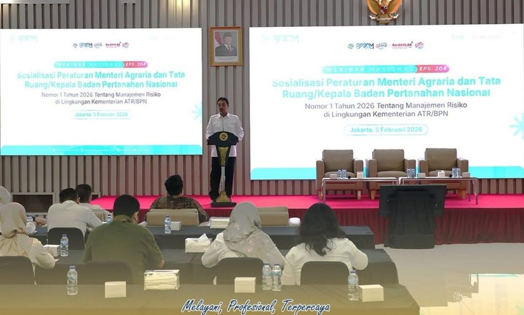Sosialisasikan Permen ATR/Kepala BPN 1/2026, Sekjen: Terapkan secara Terstruktur dan Menyeluruh