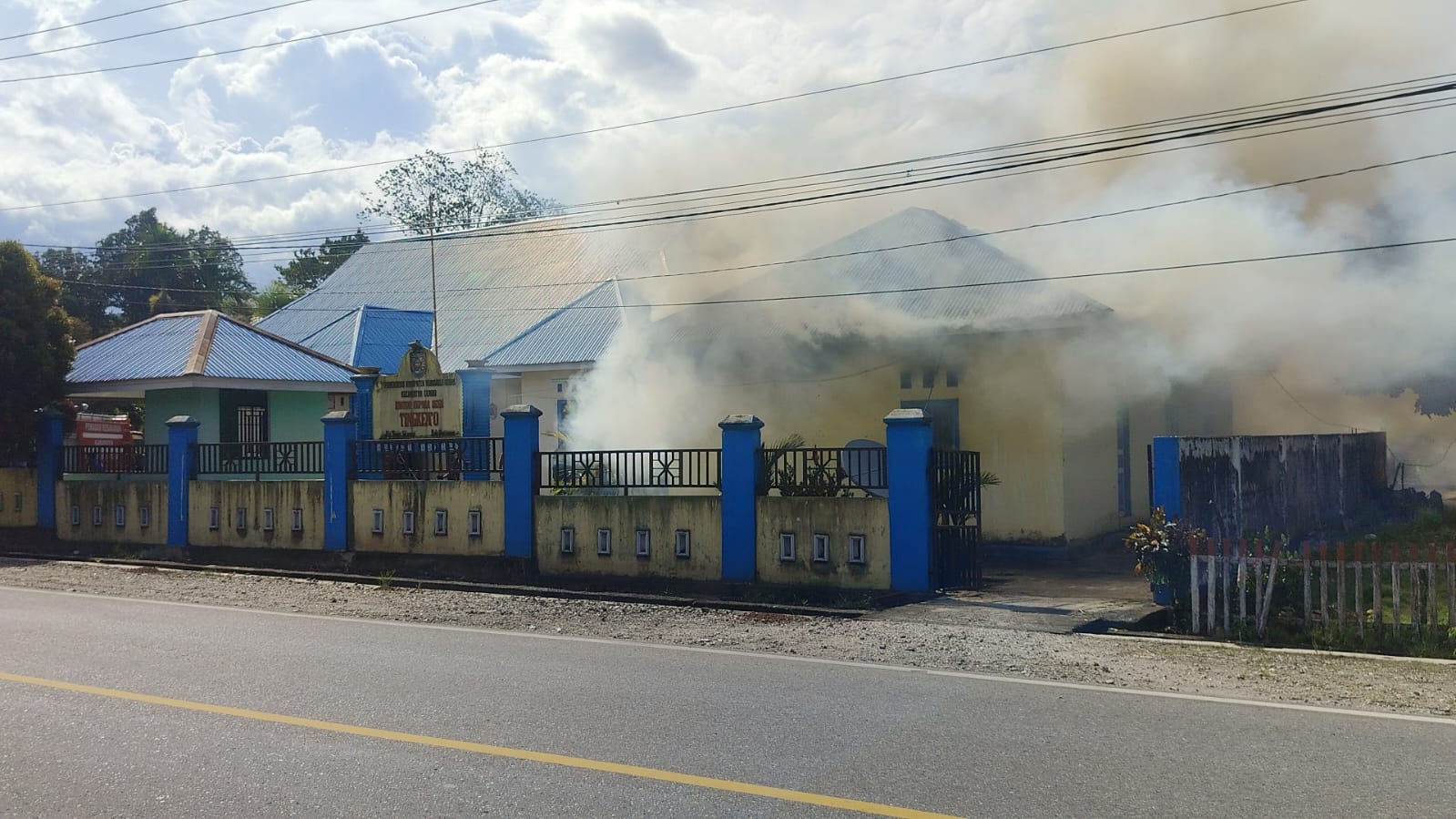 Kantor Desa Tingkeo di Morowali Utara Hangus Terbakar, Dokumen Penting Ikut Ludes