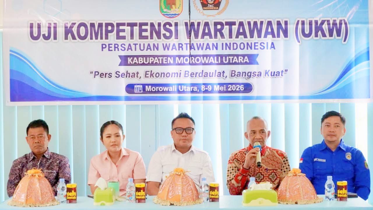 Pemkab Morut dan PWI Sulteng Perkuat Kompetensi Wartawan