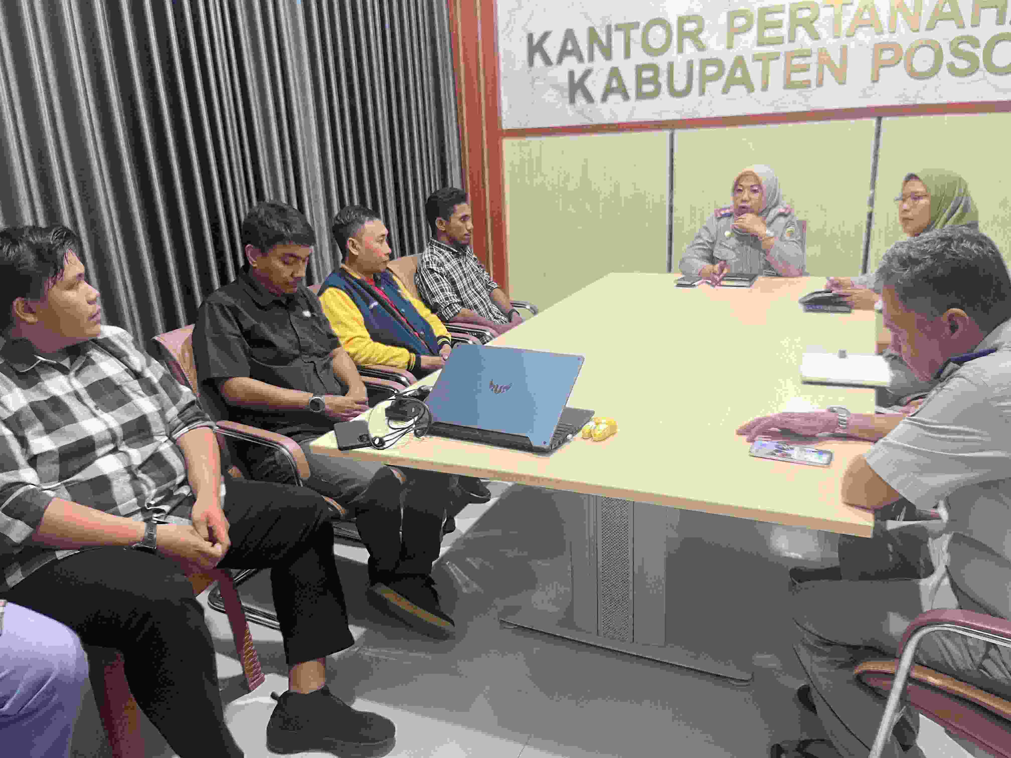 Tingkatkan Kualitas Layanan Pertanahan, Kantah BPN Poso Evaluasi Kinerja Asisten Surveyor Kadastral