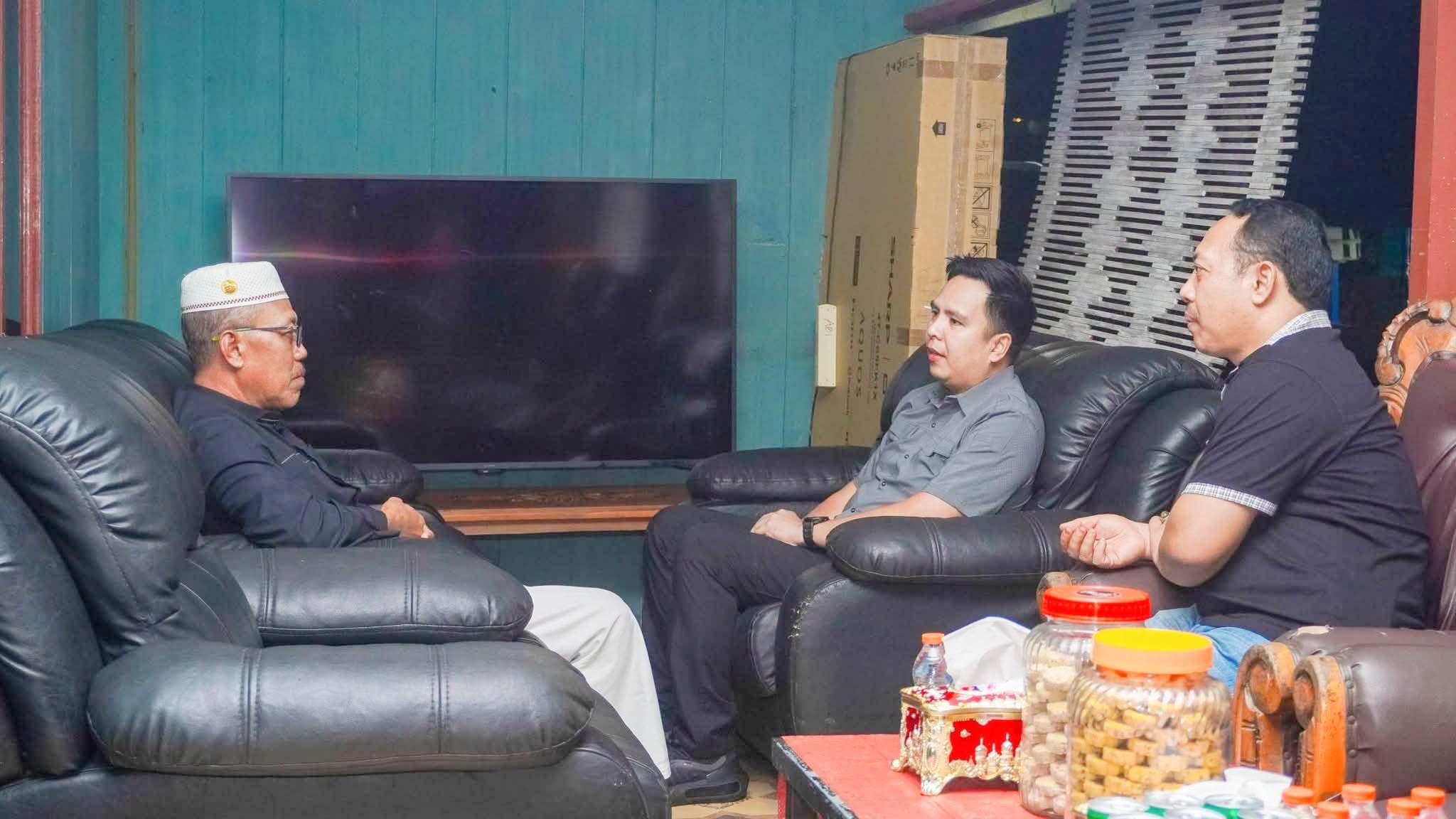 Wabup Djira Sambut Kunjungan Silaturahmi Kapolres Morut di Kediaman Dinas