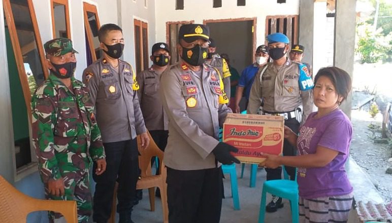 Polres Poso Patroli Keamanan di Desa Sangginora