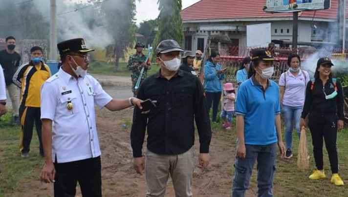Wabup Morut Meninjau Lokasi Sidang Sinode ke 47 GKST di Beteleme