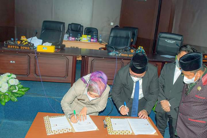 RAPBD Morut 2022 disepakati Lewat Rapat Paripurna