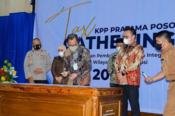 4 Perusahaan Besar di Morut dapat Penghargaan dari KPP Pratama Poso