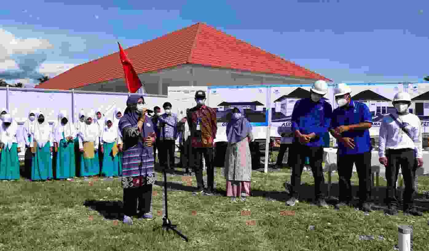 Yayasan Media Group Lanjutkan Pembangunan SBB Sigi