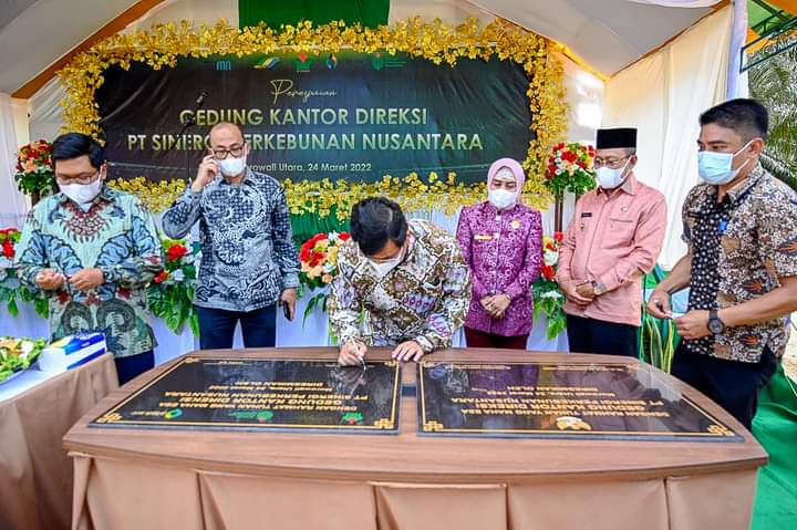 Resmikan Kantor PT. SPN, Asal Daerah Untung, Silahkan Investor Masuk di Morut