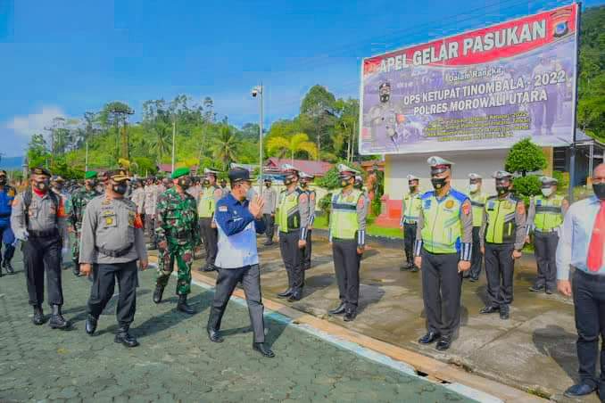 Operasi Ketupat Polres Morut, Wabup Minta Jaga Situasi Tetap Kondusif