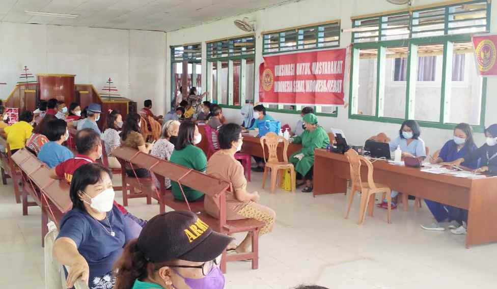 BIN Buka Tempat, Harap Warga Poso Ikut Vaksinasi Tahap I Sampai Booster