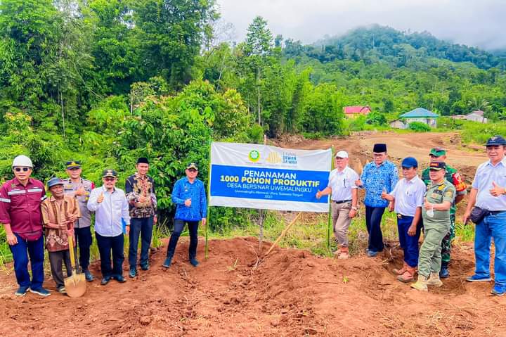 Sehari di Mamosalato, Bupati Delis Lakukan 4 Kegiatan bagi Masyarakat