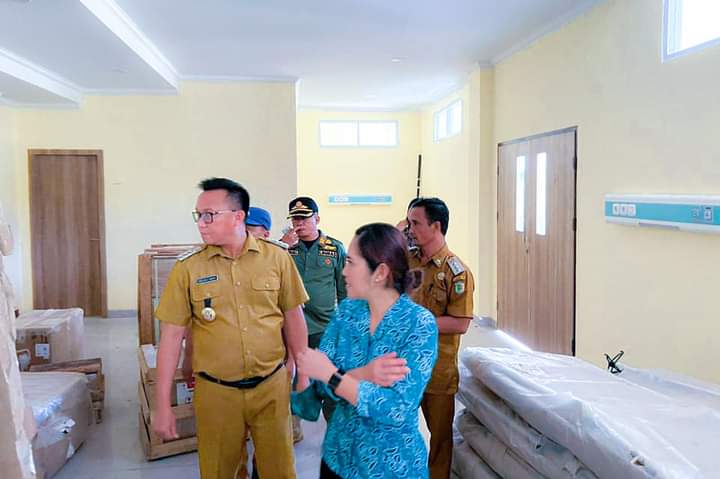 Ditinjau Bupati, Tak Lama Lagi Rumah Sakit Pratama Baturube Beroperasi