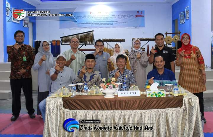 Pemkab Touna gelar Pelatihan Sertifikasi Berkompetensi Pemandu Wisata