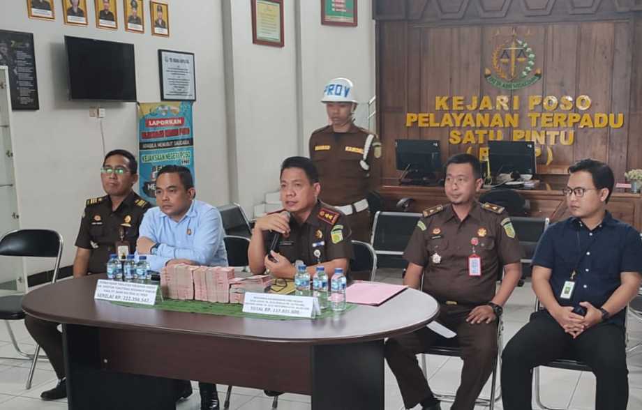 Kejaksaan Poso Berhasil Lakukan Penagihan Kredit Macet Ratusan Juta
