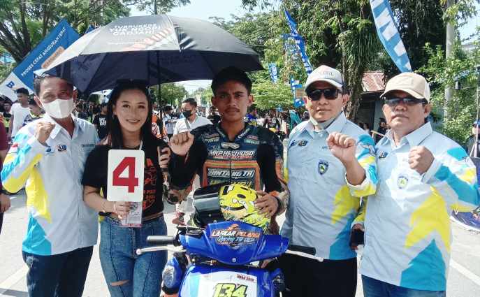 Pembalap Tarby Saad dan M. Ilham Wakili Poso di PORPROV Banggai