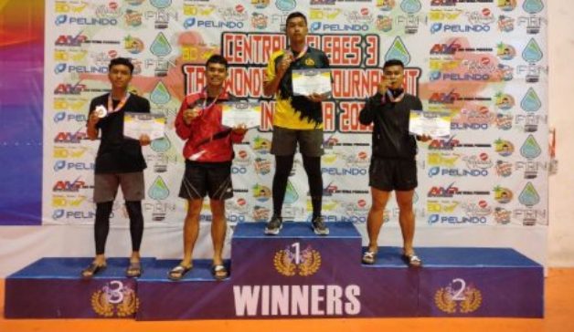 Atlet Taekwondo POLDA SULTENG Sumbang 6 Emas 1 Perak di Event CCOT