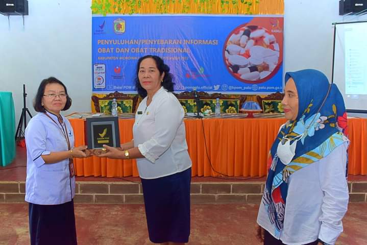 Balai POM Palu gelar Penyuluhan Obat di Morut, Sekaligus Kenalkan Aplikasi BPOM Mobile