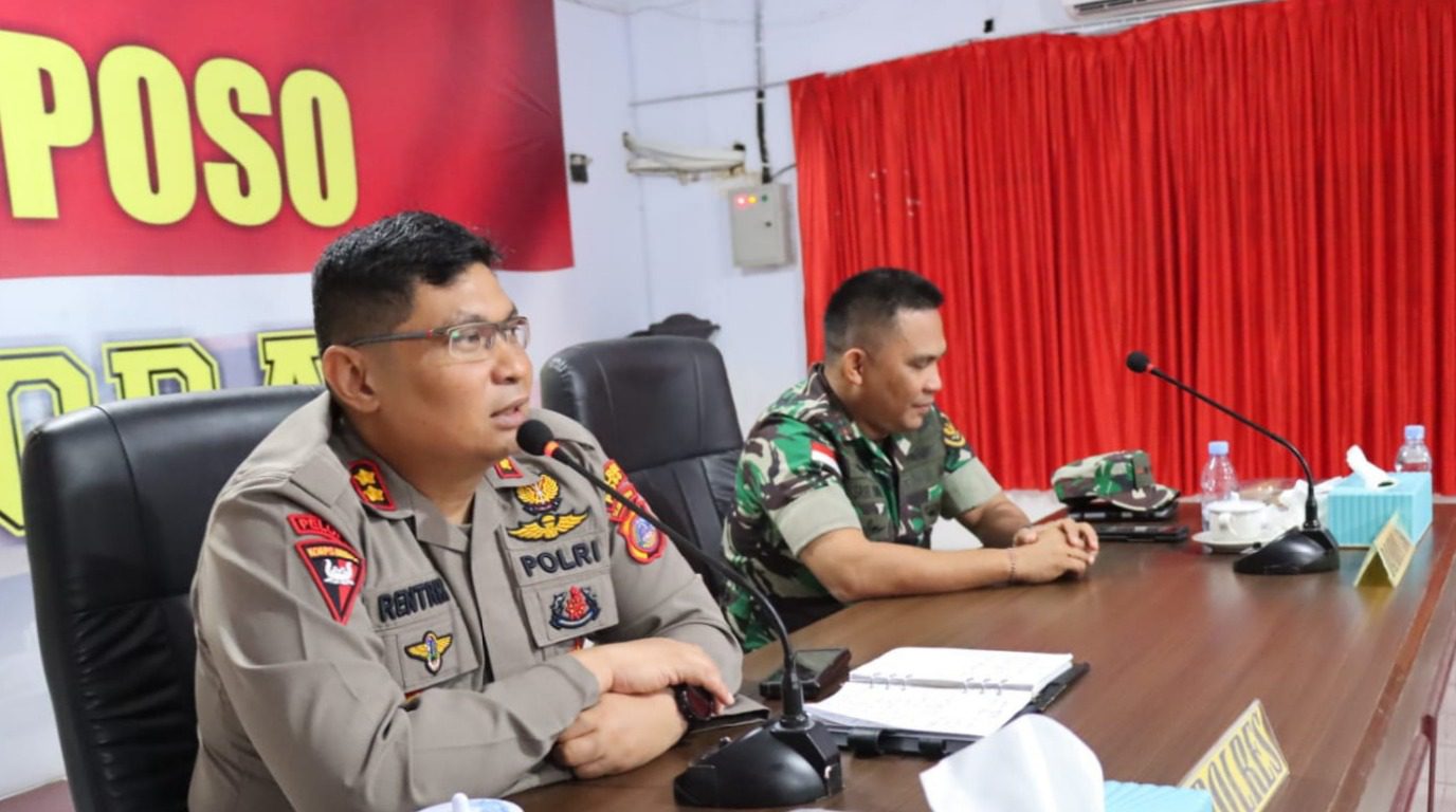 Polres Poso, Kodim 1307 dan Pemkab Gelar Rakor Bentuk Pos Pengamanan Lingkungan