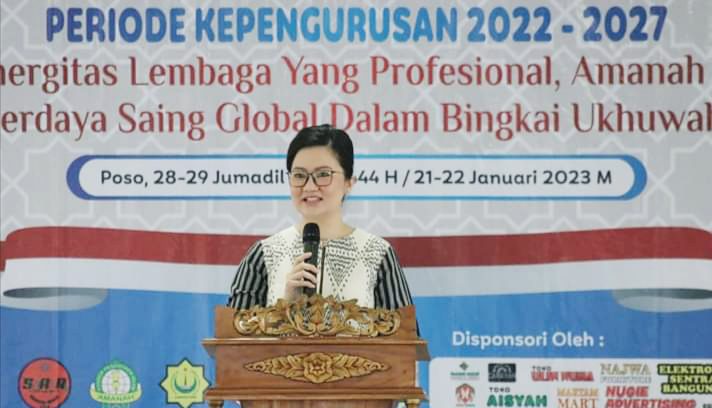 Rapat Kerja ke-1 Yayasan Badan Wakaf Amanatul Ummah Poso, Bupati Titip Pesan Ini