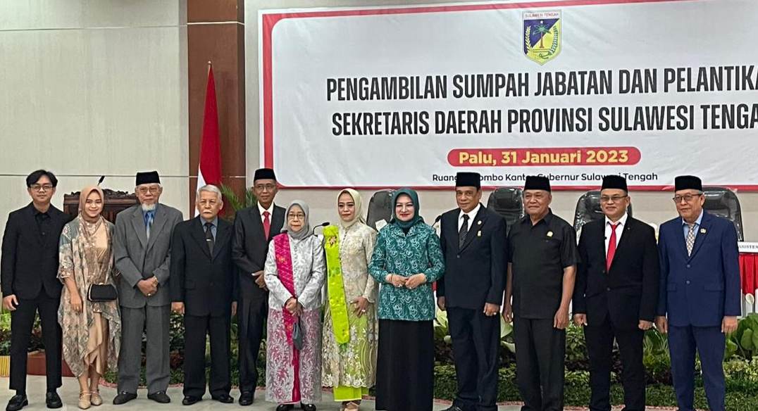 Resmi Jabat Sekprov Sulteng, Ini Profil Novalina Wiswadewa