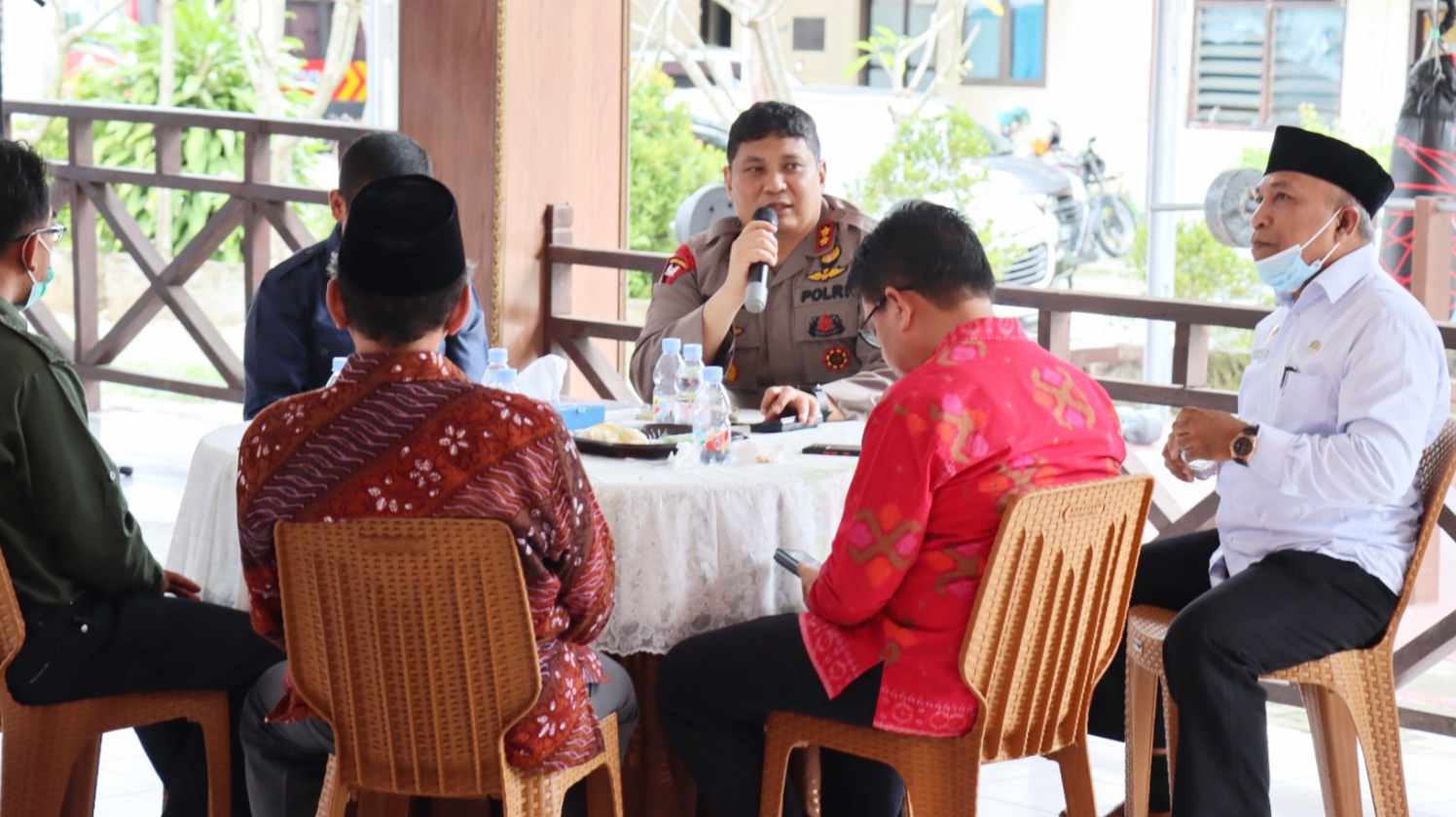 Kepsek SMAN 1 Curhat ke Kapolres Poso Terkait Pencegahan Narkoba