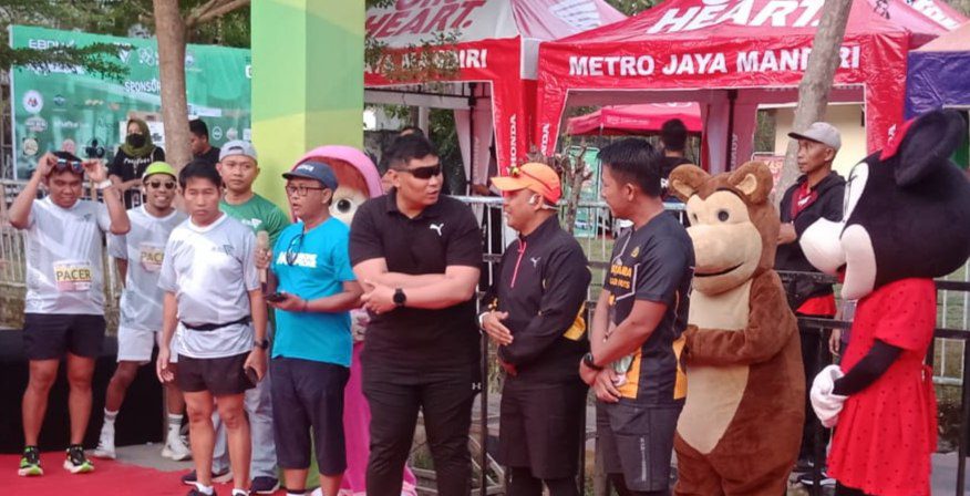 Dihadiri Kapolres Poso, Meriah Lomba Run Ebony 2023