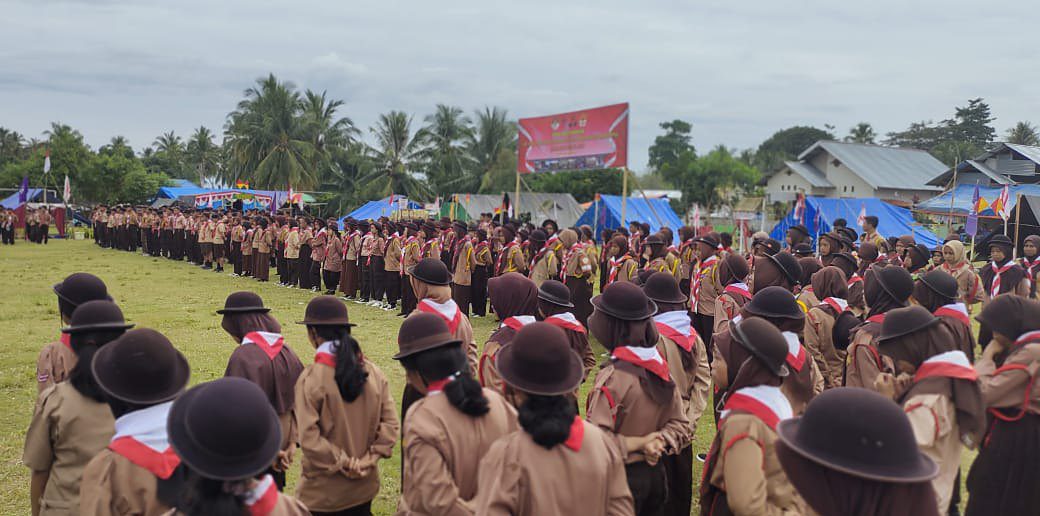 Kodim Poso Gelar Kemah Bakti Kebangsaan di Tojo Una-una