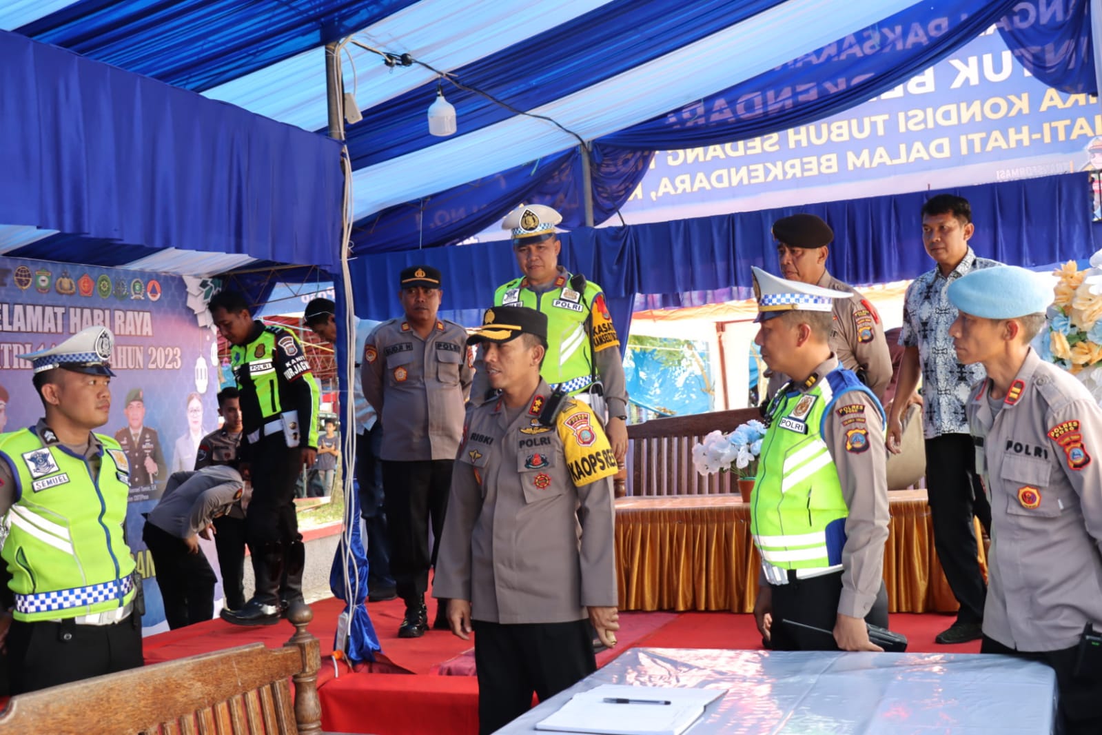 Kapolres Poso Cek Pos 