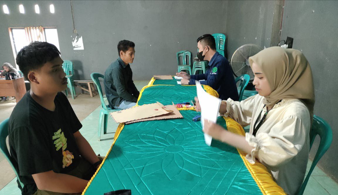 PT GNI Gilir 12 Desa Rekrut Tenaga Kerja, Kali Ini di Solonsa, 22 Pelamar Ikut Tes