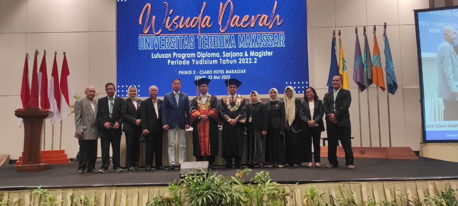 353 Alumni PTN Universitas Terbuka Makassar Mengikuti Wisuda, Terbanyak FKIP