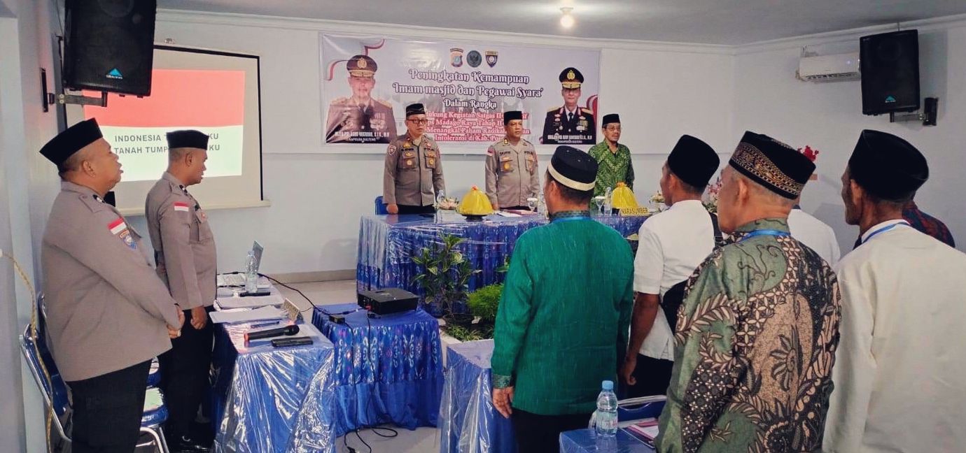 Satgas Ops Madago Raya gelar Kegiatan Peningkatan Kemampuan Imam Masjid dan Pegawai Syara