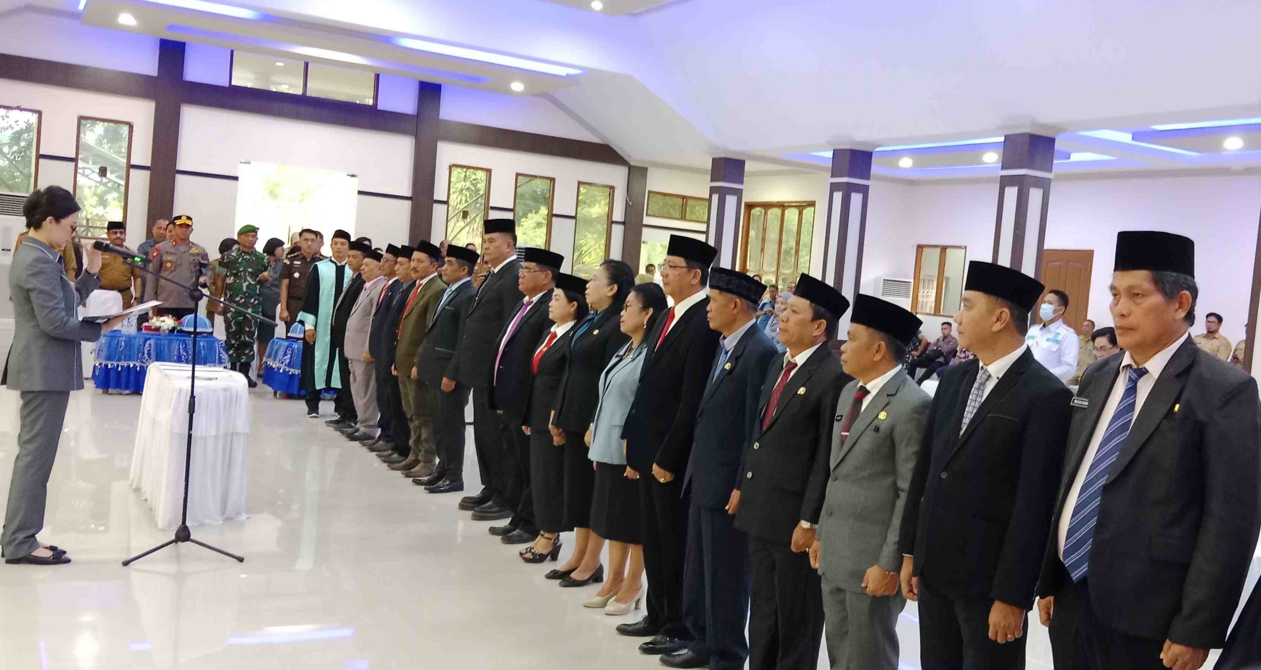 Bupati Poso Lantik 17 Pejabat Tinggi Pratama, Ini Nama dan Jabatannya
