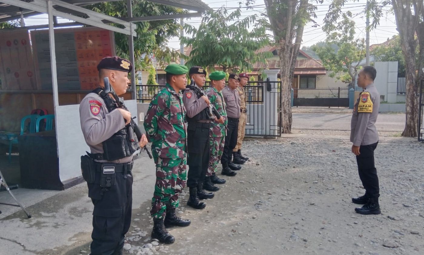 Satgas Operasi Mantap Brata Tinombala 2023 Intensifkan Pengamanan Kantor KPU Poso