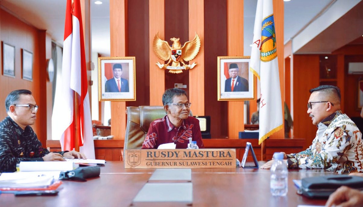 Temui Gubernur, Bupati Banggai Bahas Participating Interest Sektor Migas