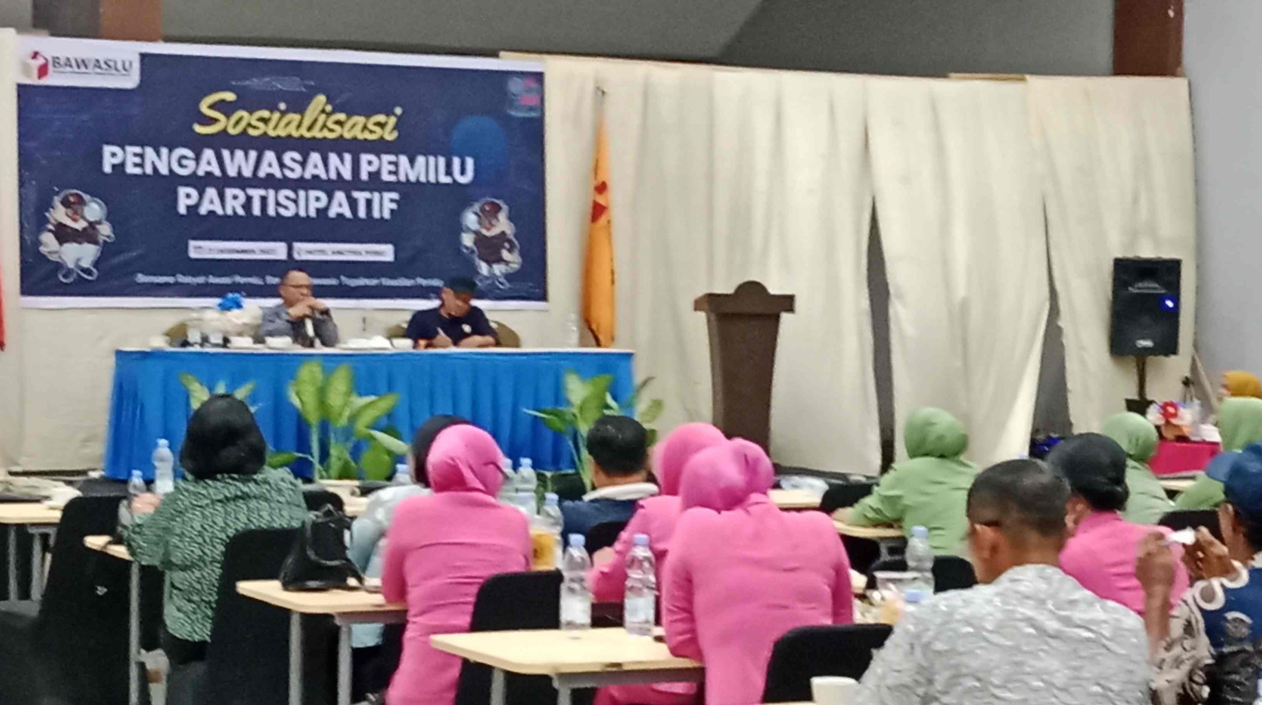 Bawaslu Poso Sosialisasi Pengawasan Pemilu Partisipatif