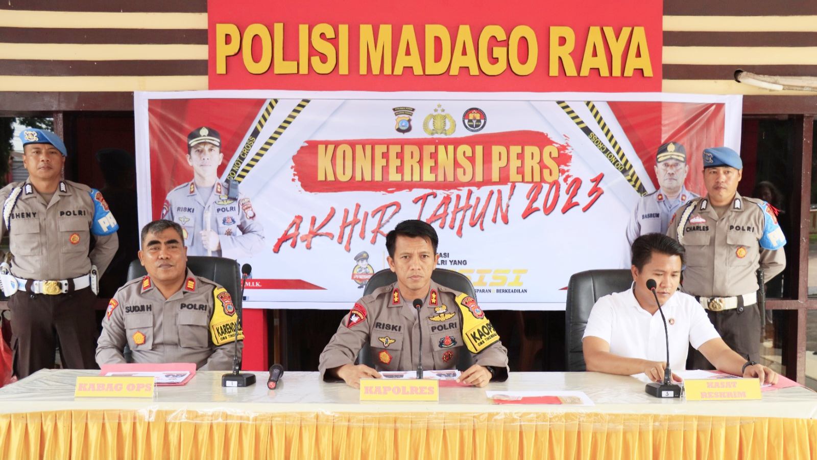 2023 Lakalantas Menurun, Penindakan Tilang Meningkat di Poso
