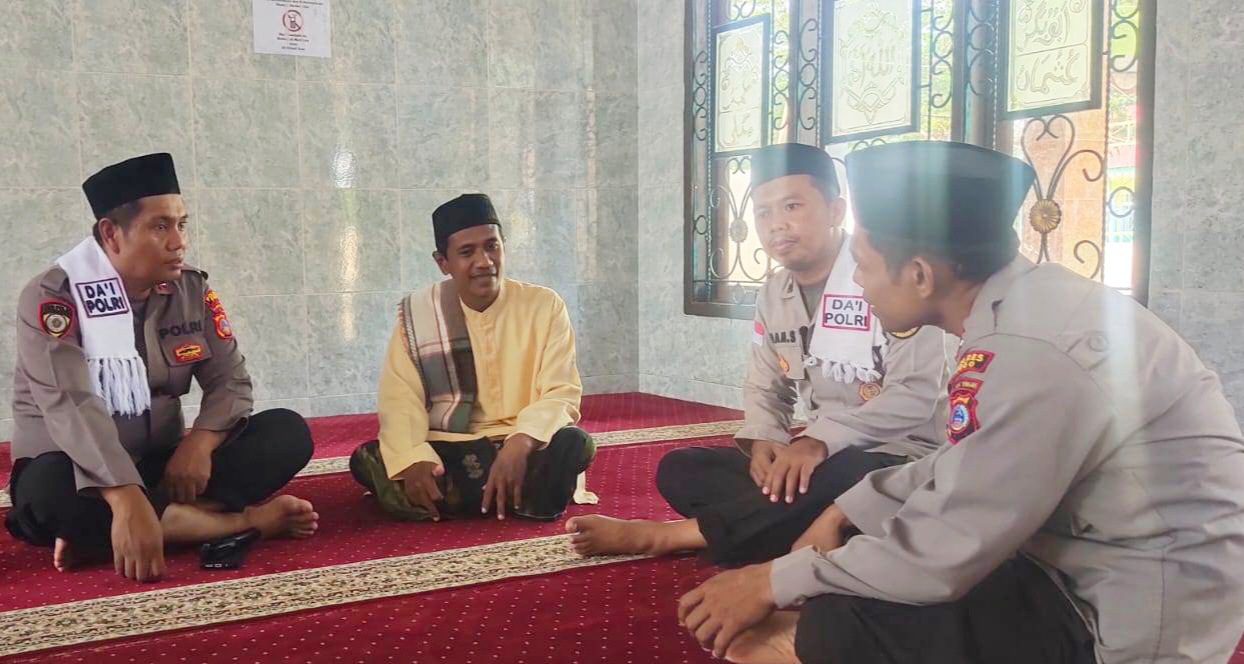 Tim Da’i Polri Ops Madago Raya Bersilaturahmi dengan Tokoh Agama di Poso