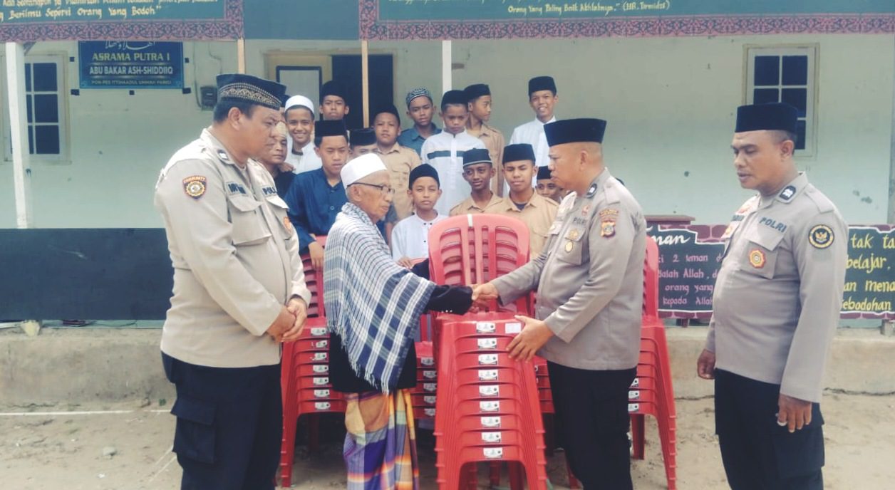 Tim Da’i Polri Madago Raya 2024 Bersilaturahmi di Ponpes Ittihaadul Ummah Parimo
